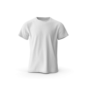 White Round Necked T-Shirt